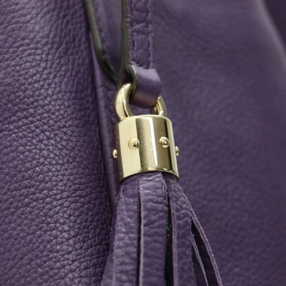 GUCCI Soho Large Leather Cellarius Tote - Picture 10 of 14